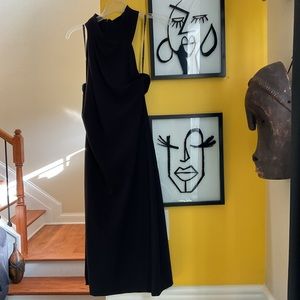 RACHEL Rachel Roy Black Midi Dress